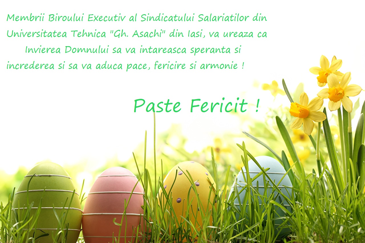Paste fericit